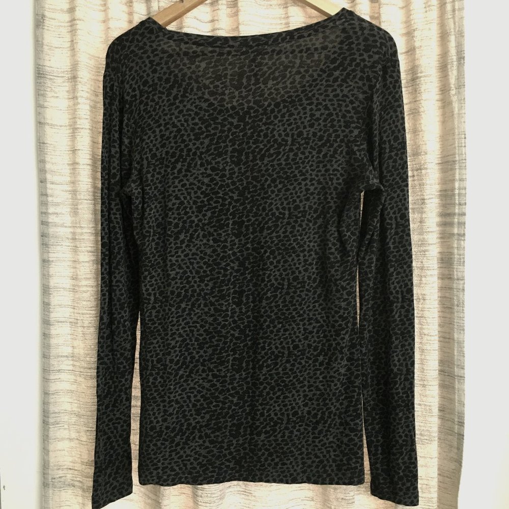 SOYACONCEPT DENMARK Python Snake Print Viscose Contour Top M Scandi - Picture 4 of 14